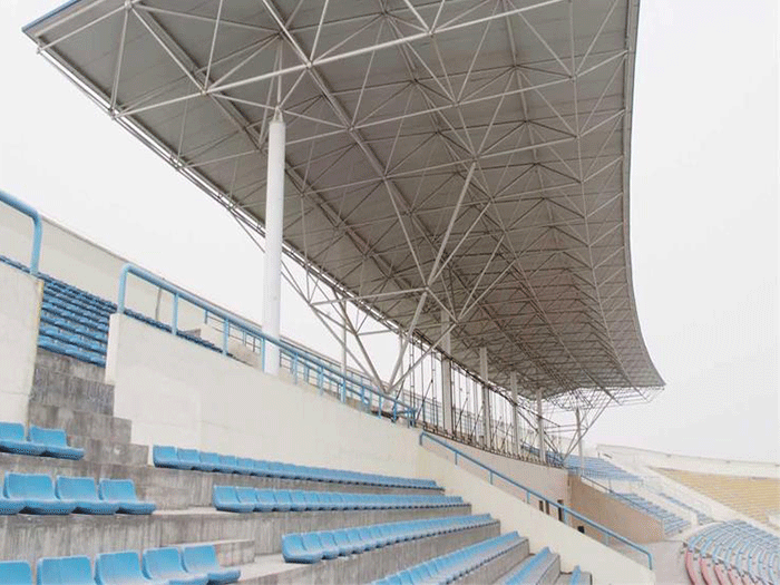 天津四小体育馆网架